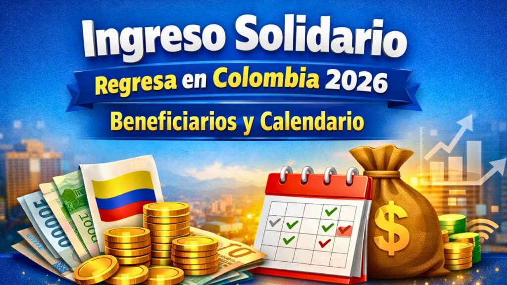Ingreso Solidario Regresa en Colombia 2026 – Beneficiarios y Calendario