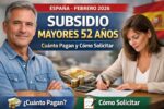 Subsidio Mayores 52 Años España – Cuánto Pagan y Cómo Solicitar Febrero 2026